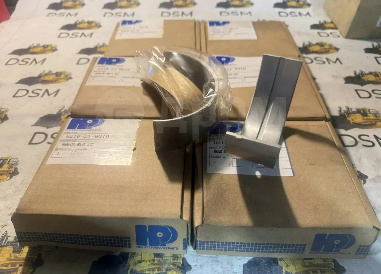 HPP Вкладыши коренные 6210-21-8010 Komatsu SA6D140 - Поршень/ Кольцо/ Втулка: фото 3 HPP Вкладыши коренные 6210-21-8010 Komatsu SA6D140 - Поршень/ Кольцо/ Втулка: фото 3