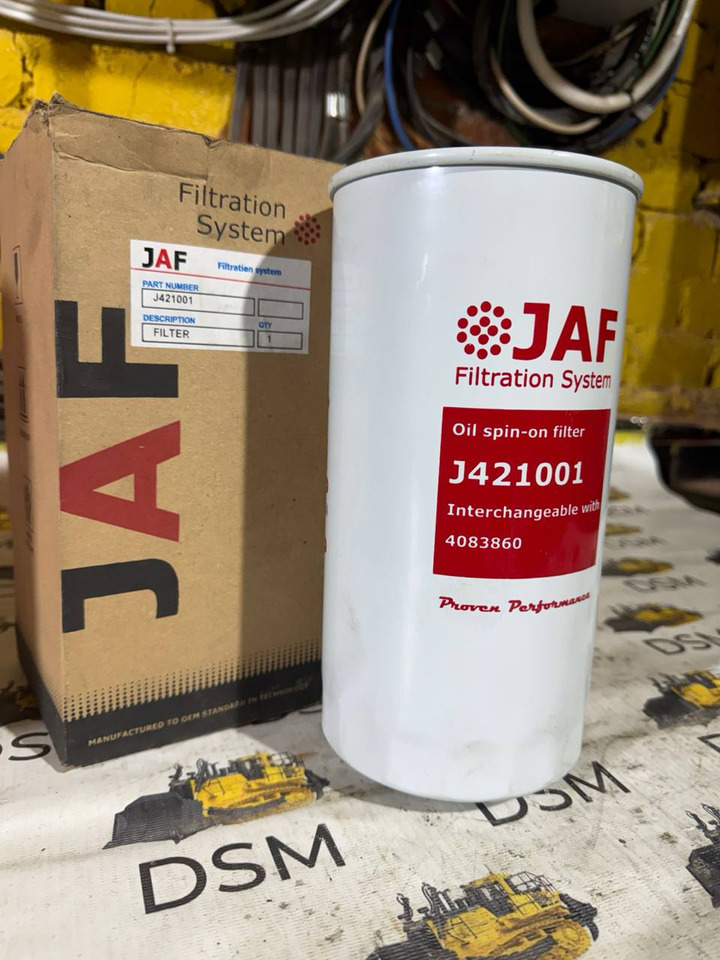 JAF J421001 Фильтр - Масляный фильтр для Строительной техники: фото 1 JAF J421001 Фильтр - Масляный фильтр для Строительной техники: фото 1