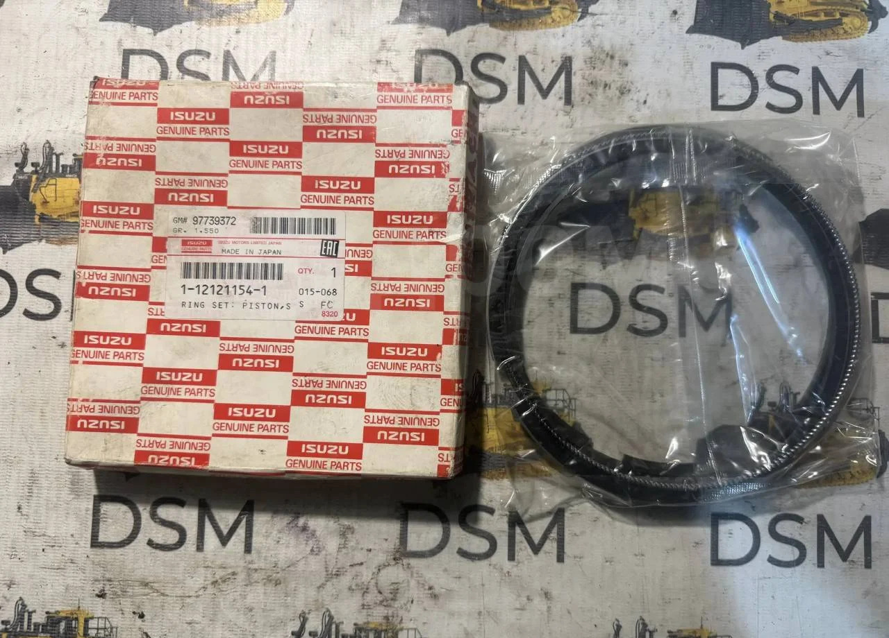Кольца поршневые 6WF1 / 6WG1 Оригинал Isuzu 1-12121154-1 - Поршень/ Кольцо/ Втулка: фото 4 Кольца поршневые 6WF1 / 6WG1 Оригинал Isuzu 1-12121154-1 - Поршень/ Кольцо/ Втулка: фото 4