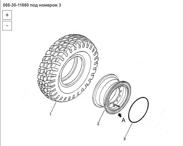 Новый Универсальная запчасть Кольцо (O-RING) 566-30-11660 Komatsu: фото 11