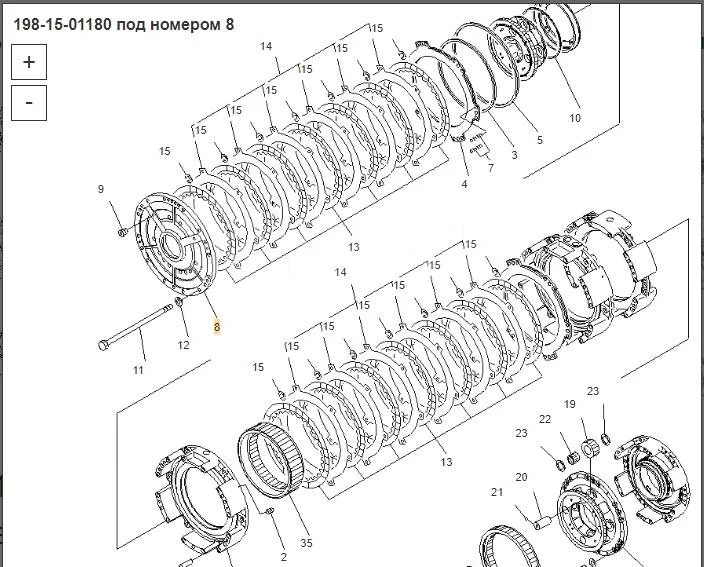 Komatsu 198-15-01180 Плита (корпус) Komatsu D475A / D475A-5E0 в Благовещенске - Кузов и экстерьер: фото 5 Komatsu 198-15-01180 Плита (корпус) Komatsu D475A / D475A-5E0 в Благовещенске - Кузов и экстерьер: фото 5