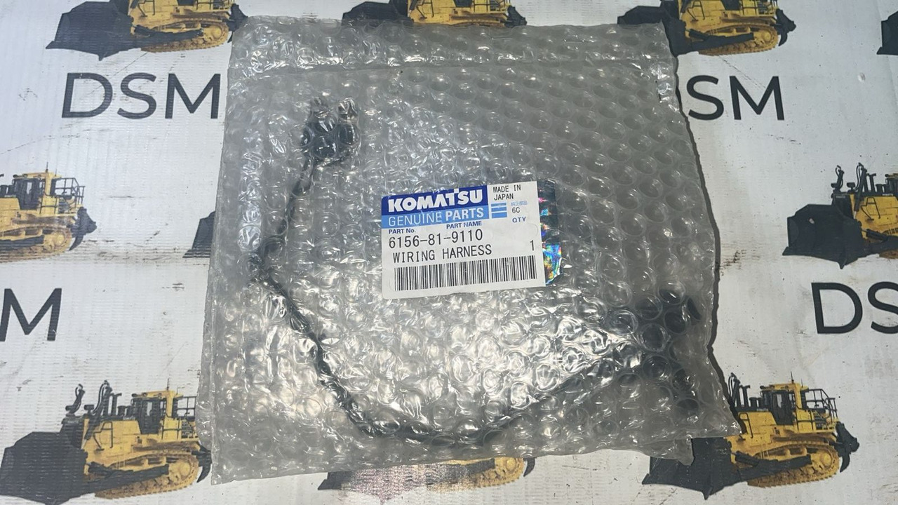 Komatsu 6156-81-9110 Провод форсунки - Топливная система для Строительной техники: фото 1 Komatsu 6156-81-9110 Провод форсунки - Топливная система для Строительной техники: фото 1
