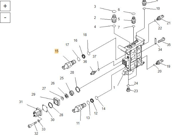 Komatsu 6560-41-6100 Актуатор - Топливная система для Строительной техники: фото 3 Komatsu 6560-41-6100 Актуатор - Топливная система для Строительной техники: фото 3