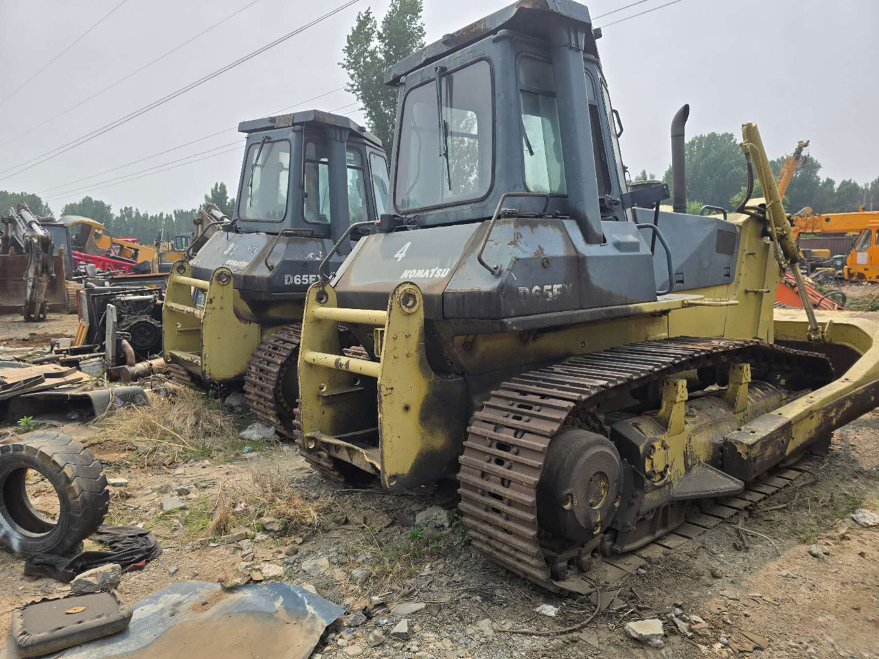 Komatsu Гусеничный бульдозер Komatsu D65EX - Бульдозер: фото 2 Komatsu Гусеничный бульдозер Komatsu D65EX - Бульдозер: фото 2