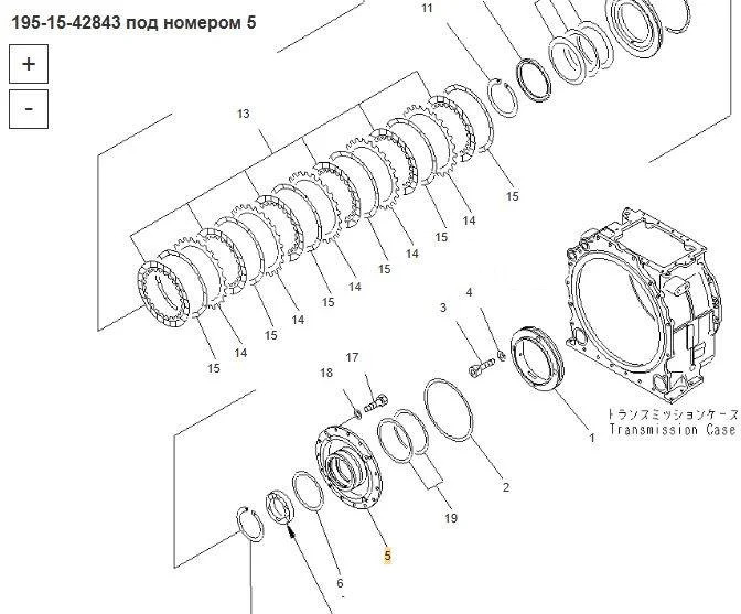 Новый Кузов и экстерьер Komatsu Корпус 195-15-42843 / 195-15-42844 Komatsu D375A в Благовещенске: фото 11 Новый Кузов и экстерьер Komatsu Корпус 195-15-42843 / 195-15-42844 Komatsu D375A в Благовещенске: фото 11