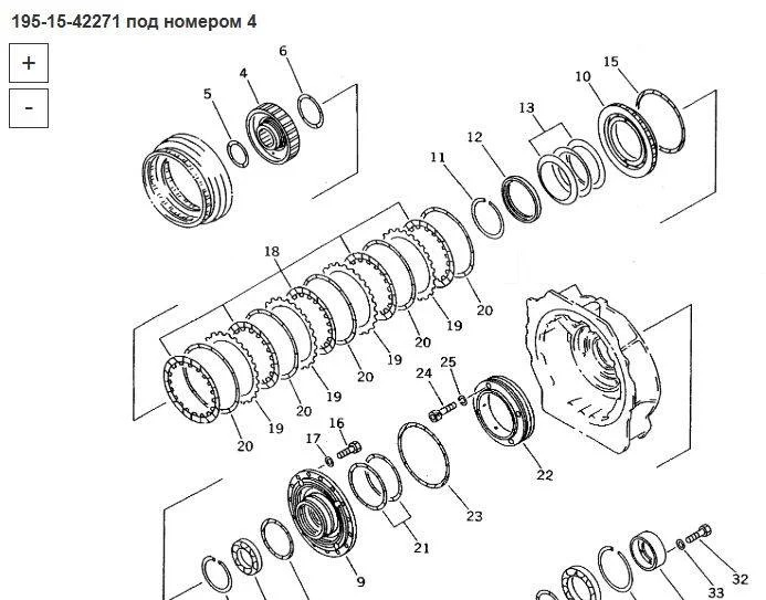 Новый Трансмиссия Komatsu Шестерня 195-15-42271 Komatsu D375A в Благовещенске: фото 18 Новый Трансмиссия Komatsu Шестерня 195-15-42271 Komatsu D375A в Благовещенске: фото 18