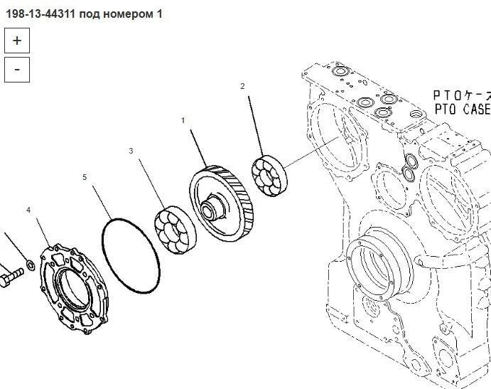 Новый Трансмиссия Komatsu Шестерня ГТР 198-13-44311 Komatsu D475A-5 в Благовещенске: фото 8 Новый Трансмиссия Komatsu Шестерня ГТР 198-13-44311 Komatsu D475A-5 в Благовещенске: фото 8