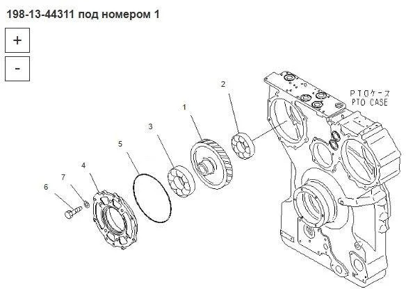 Новый Трансмиссия Komatsu Шестерня ГТР 198-13-44311 Komatsu D475A-5 в Благовещенске: фото 7 Новый Трансмиссия Komatsu Шестерня ГТР 198-13-44311 Komatsu D475A-5 в Благовещенске: фото 7