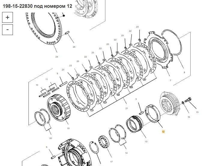 Новый Универсальная запчасть Komatsu Втулка 198-15-22830 Komatsu D475A в Благовещенске: фото 6