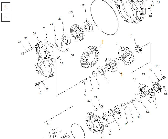 Новый Трансмиссия для Строительной техники OEM 198-22-62200 Главная передача в сборе: фото 7 Новый Трансмиссия для Строительной техники OEM 198-22-62200 Главная передача в сборе: фото 7