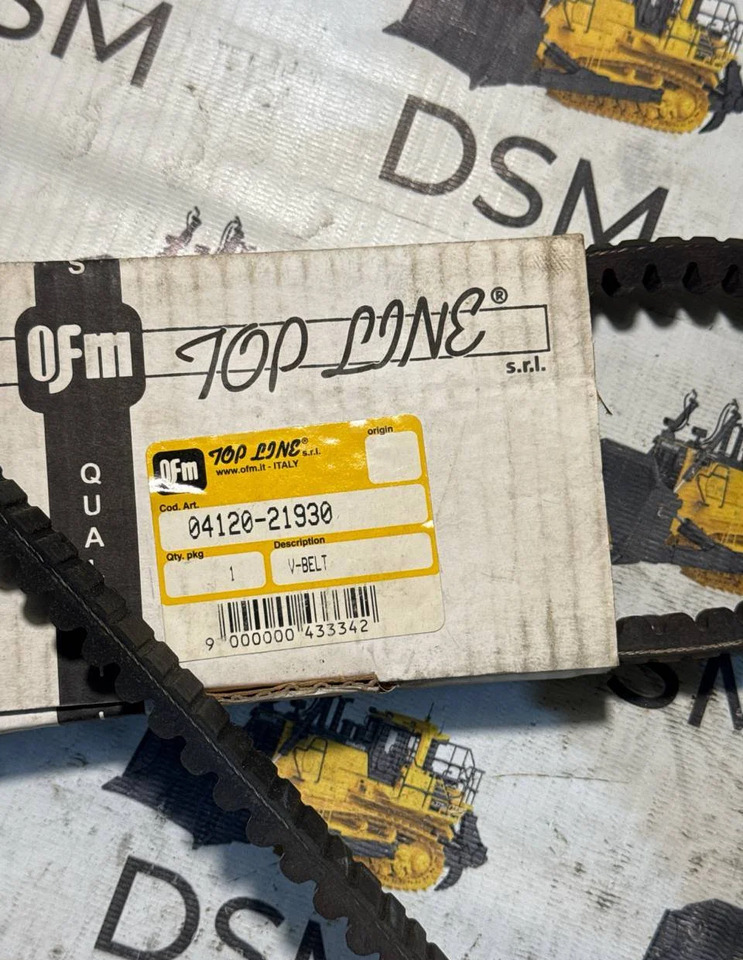Новый Ремень Ofm Top Line Ремень генератора 04120-21930 Komatsu S6D155-4: фото 6