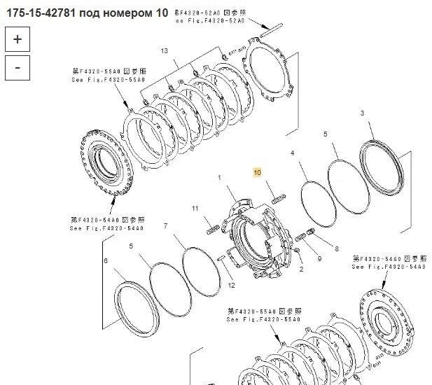 Новый Рессорная подвеска Пружина 175-15-42781 Komatsu: фото 9 Новый Рессорная подвеска Пружина 175-15-42781 Komatsu: фото 9