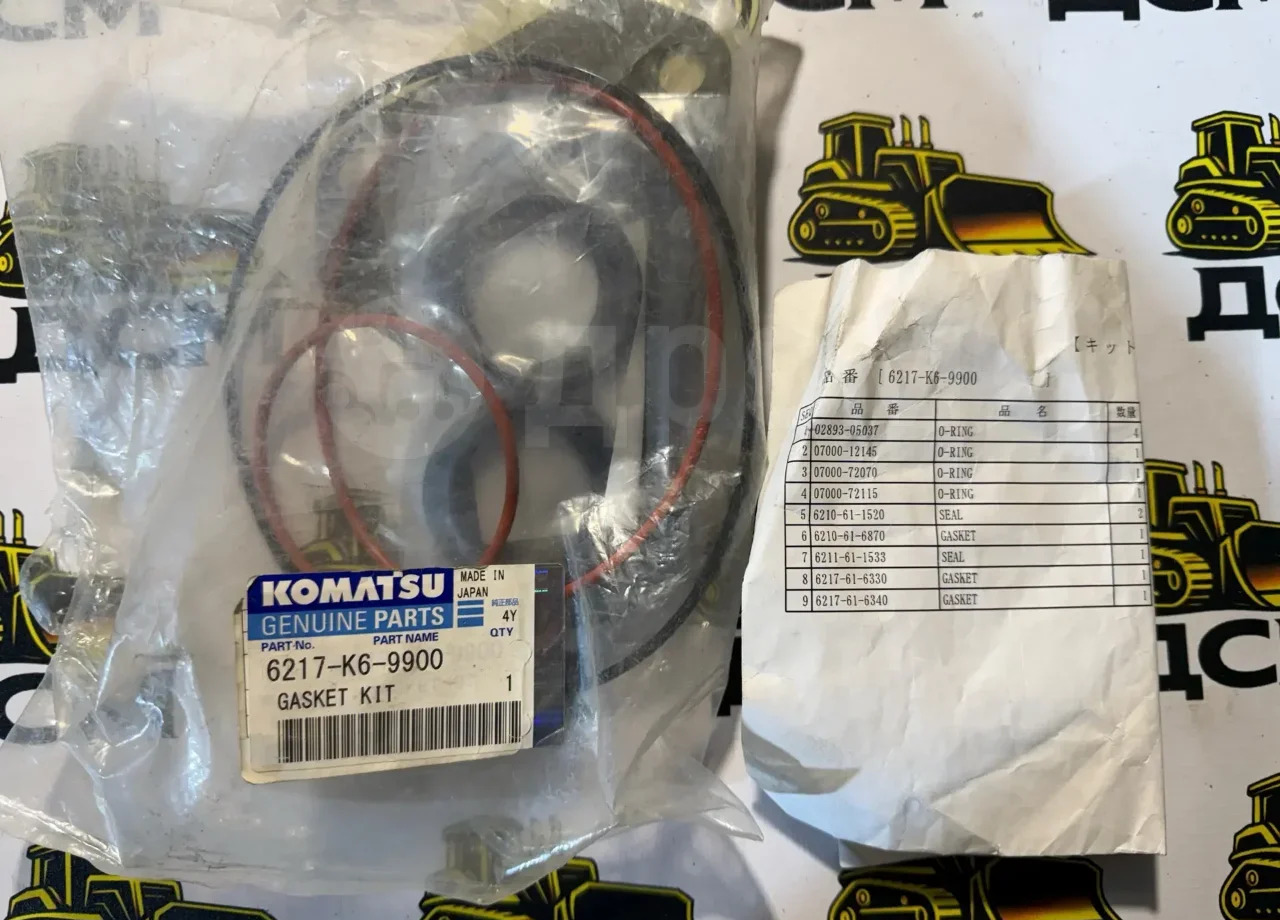 Ремкомплект водяной помпы 6217-K6-9900 Komatsu SA6D140E-3 - Помпа: фото 1 Ремкомплект водяной помпы 6217-K6-9900 Komatsu SA6D140E-3 - Помпа: фото 1