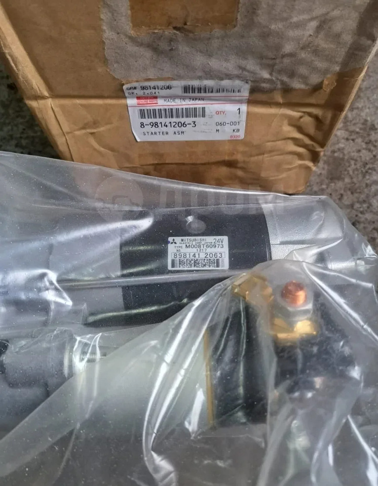 Стартер (Ориг) Isuzu 8981412063 - Электрическая система: фото 1 Стартер (Ориг) Isuzu 8981412063 - Электрическая система: фото 1