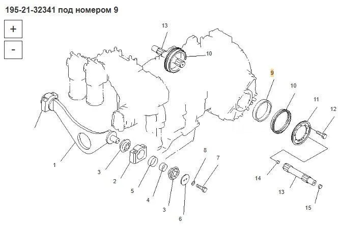 Новый Универсальная запчасть Втулка 195-21-32341 Komatsu D375A: фото 7 Новый Универсальная запчасть Втулка 195-21-32341 Komatsu D375A: фото 7