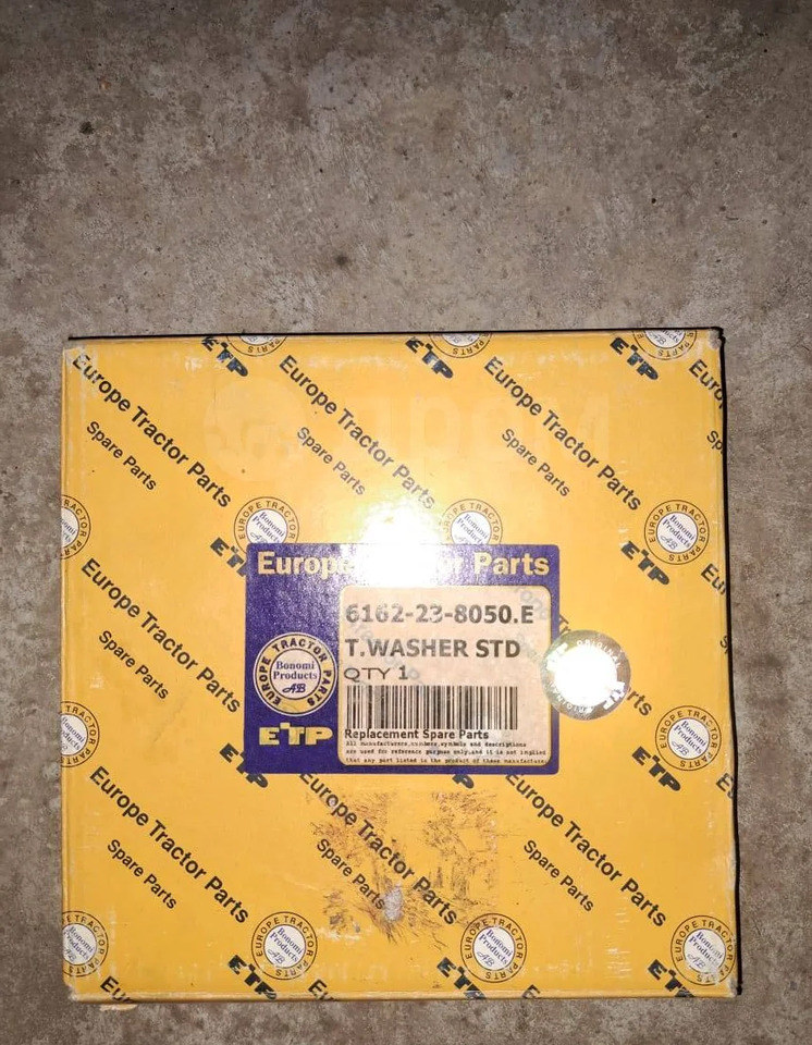 ETP 6162-23-8050 Полукольца коленвала Komatsu 6D170, S6D170, SAA6D170 STD - Запчасти: фото 4 ETP 6162-23-8050 Полукольца коленвала Komatsu 6D170, S6D170, SAA6D170 STD - Запчасти: фото 4
