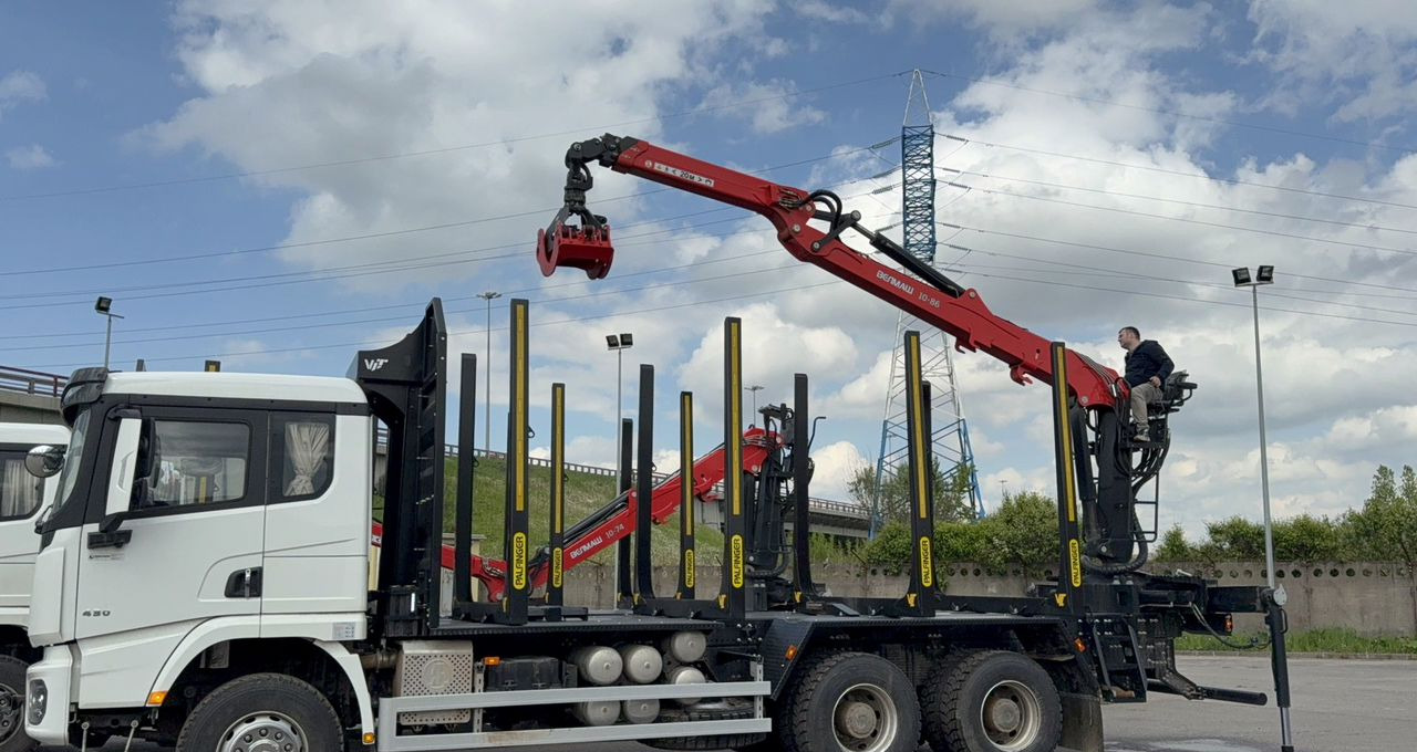 Новый Лесовоз, Автоманипулятор Shacman X3000: фото 7