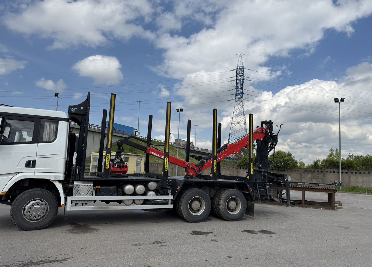 Новый Лесовоз, Автоманипулятор Shacman X3000: фото 9