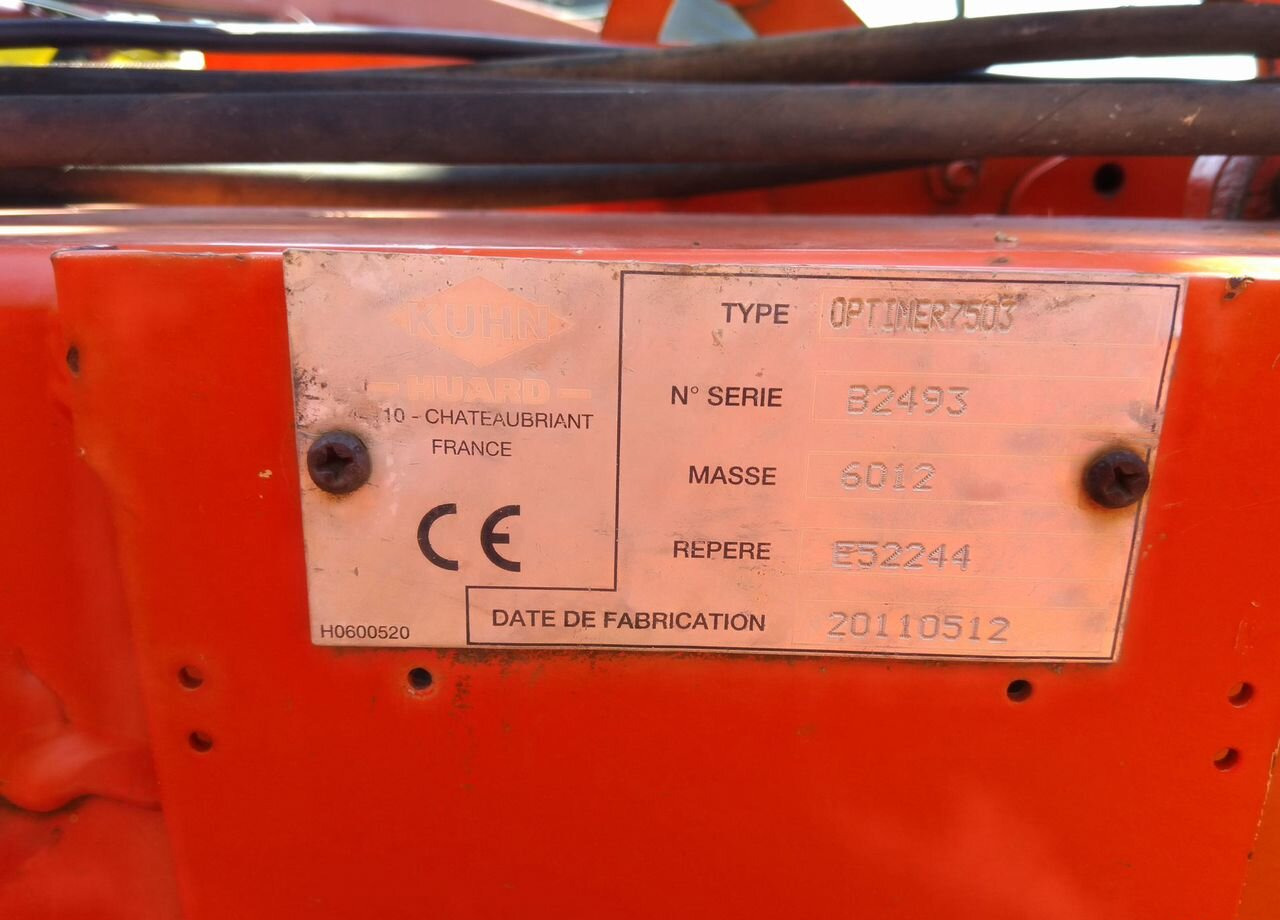 Дисковая борона Kuhn Optimer+: фото 7