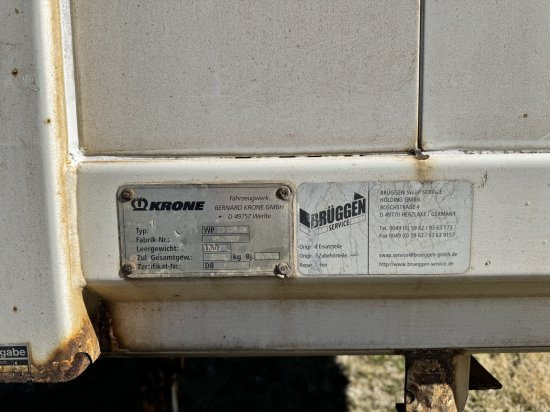 Krone Pritsche + Plane - Тентованный кузов: фото 2 Krone Pritsche + Plane - Тентованный кузов: фото 2