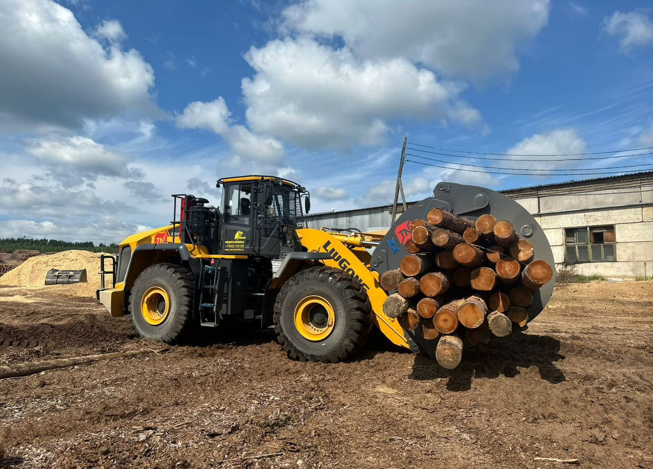 Бревнозахват на фронтальный погрузчик 16-23 т - Грейфер: фото 4 Бревнозахват на фронтальный погрузчик 16-23 т - Грейфер: фото 4