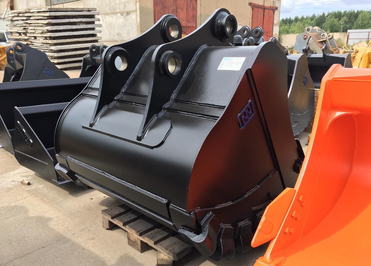 Ковш сверхусиленный на Doosan DX 340 - Ковш для экскаватора: фото 2 Ковш сверхусиленный на Doosan DX 340 - Ковш для экскаватора: фото 2