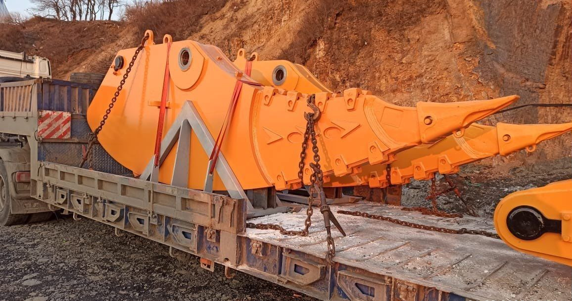 Мегарыхлитель в сборе для Komatsu PC400 - Рыхлитель: фото 2 Мегарыхлитель в сборе для Komatsu PC400 - Рыхлитель: фото 2