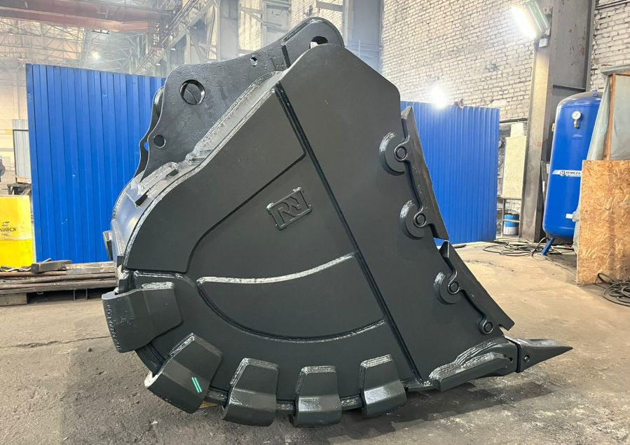 Скальный сверхусиленный ковш на Hyundai R 520 - Ковш для экскаватора: фото 2 Скальный сверхусиленный ковш на Hyundai R 520 - Ковш для экскаватора: фото 2