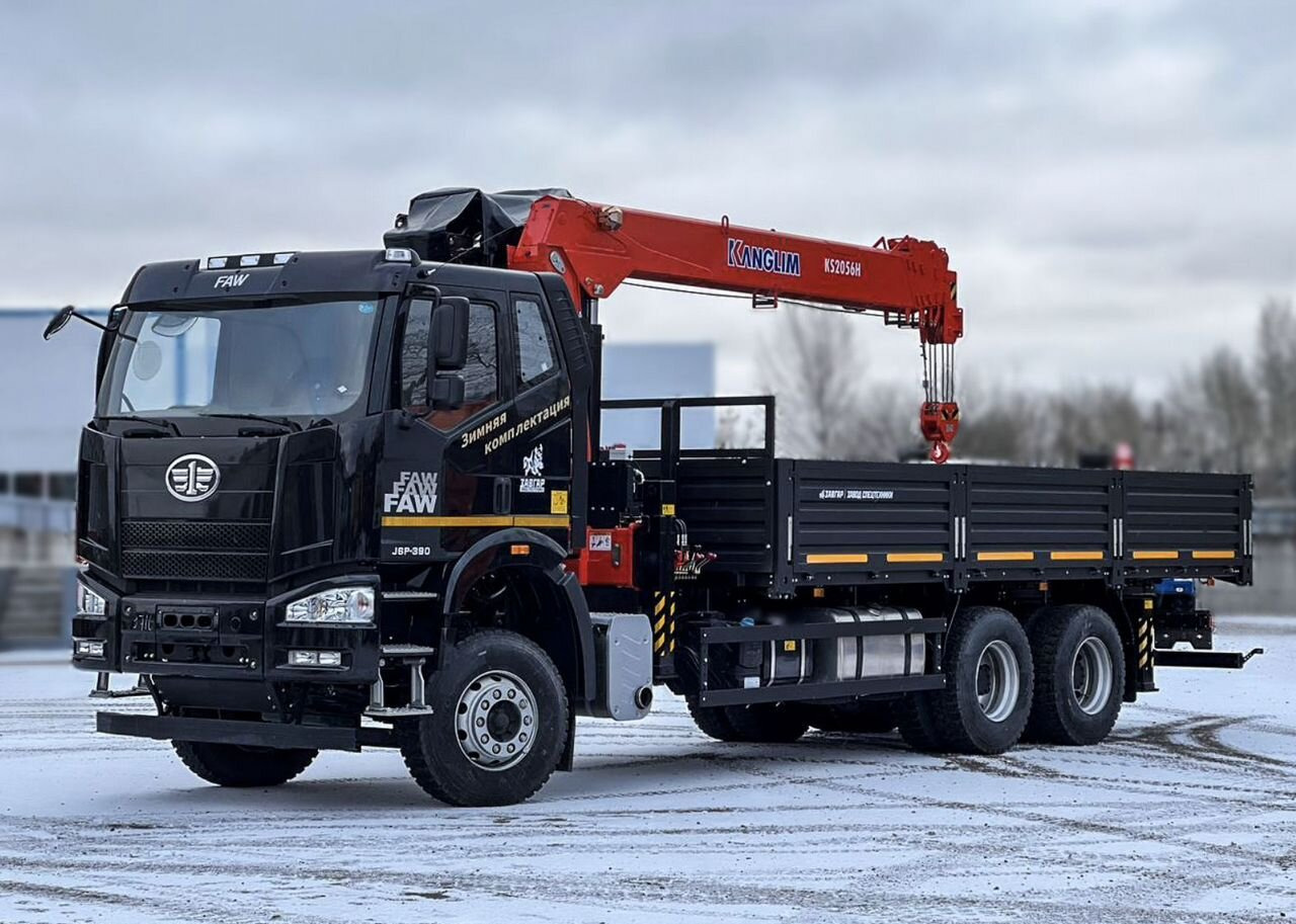 FAW J6P - Грузовик бортовой/ Платформа, Автоманипулятор: фото 1 FAW J6P - Грузовик бортовой/ Платформа, Автоманипулятор: фото 1