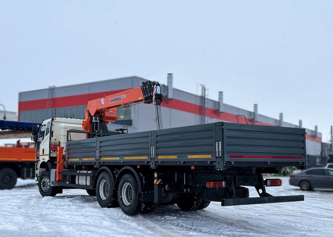 Новый Грузовик бортовой/ Платформа, Автоманипулятор FAW J6P: фото 8