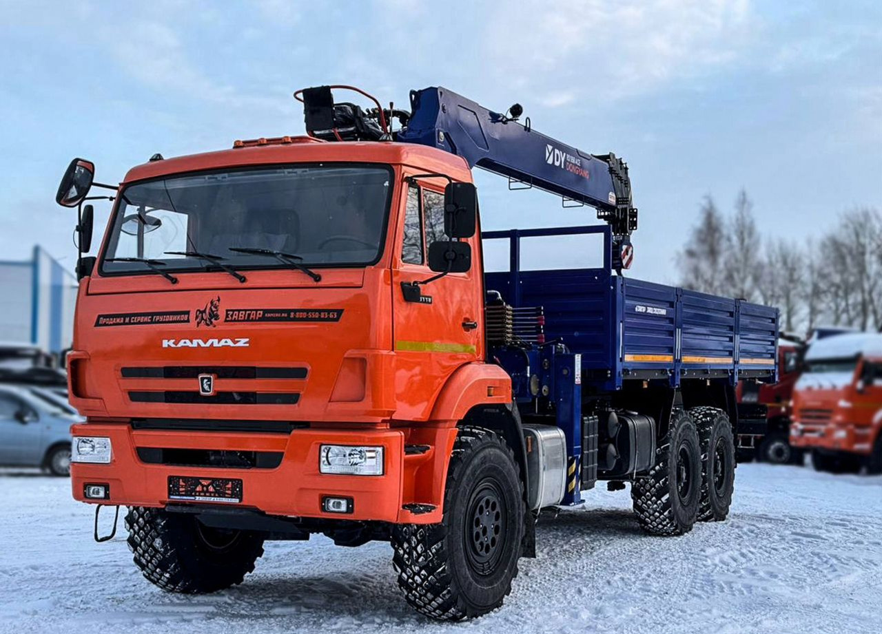 КАМАЗ 43118-50 - Грузовик бортовой/ Платформа, Автоманипулятор: фото 3 КАМАЗ 43118-50 - Грузовик бортовой/ Платформа, Автоманипулятор: фото 3