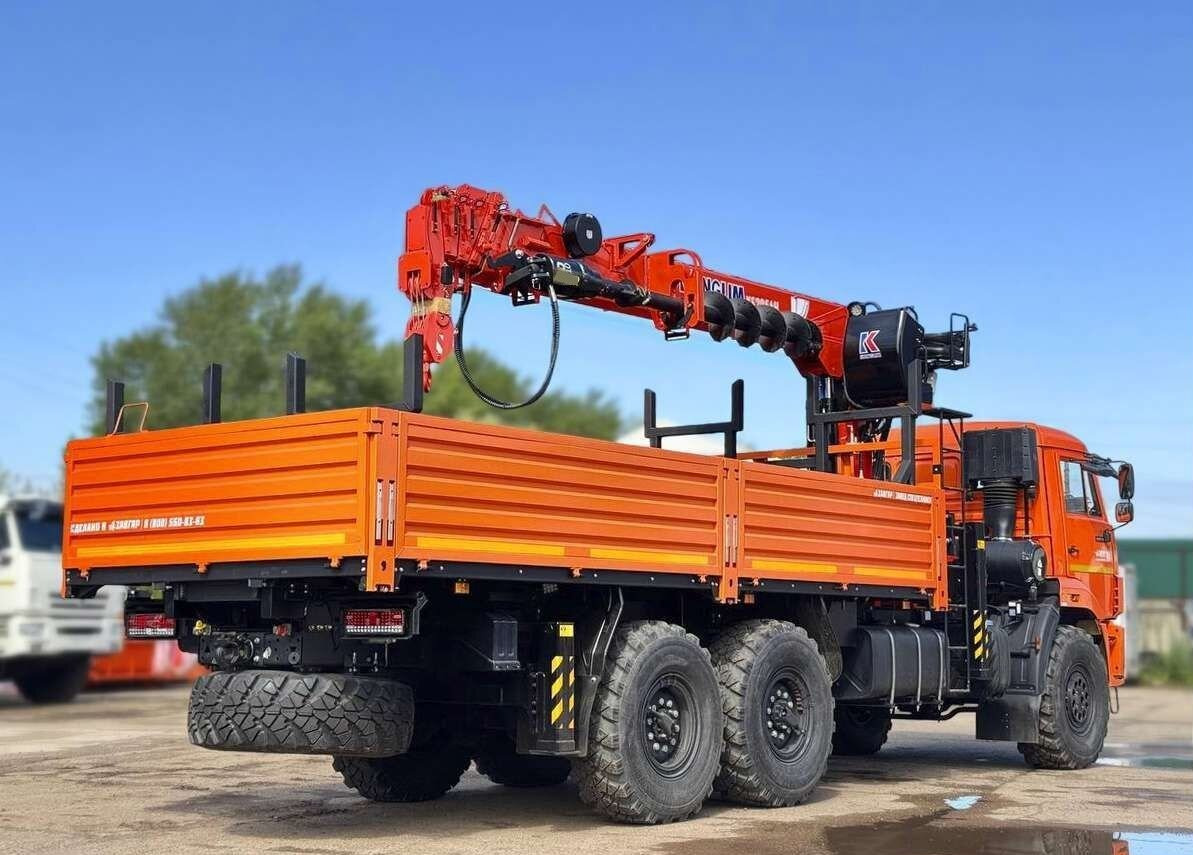 КАМАЗ 43118-50 - Грузовик бортовой/ Платформа, Автоманипулятор: фото 5 КАМАЗ 43118-50 - Грузовик бортовой/ Платформа, Автоманипулятор: фото 5