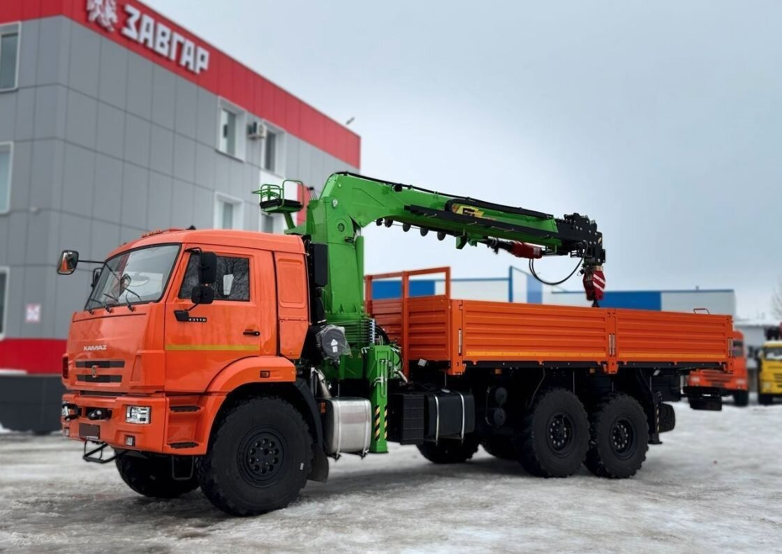 КАМАЗ 43118-50 - Грузовик бортовой/ Платформа, Автоманипулятор: фото 1 КАМАЗ 43118-50 - Грузовик бортовой/ Платформа, Автоманипулятор: фото 1