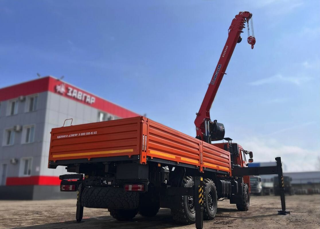 КАМАЗ 43118-50 - Грузовик бортовой/ Платформа, Автоманипулятор: фото 4 КАМАЗ 43118-50 - Грузовик бортовой/ Платформа, Автоманипулятор: фото 4