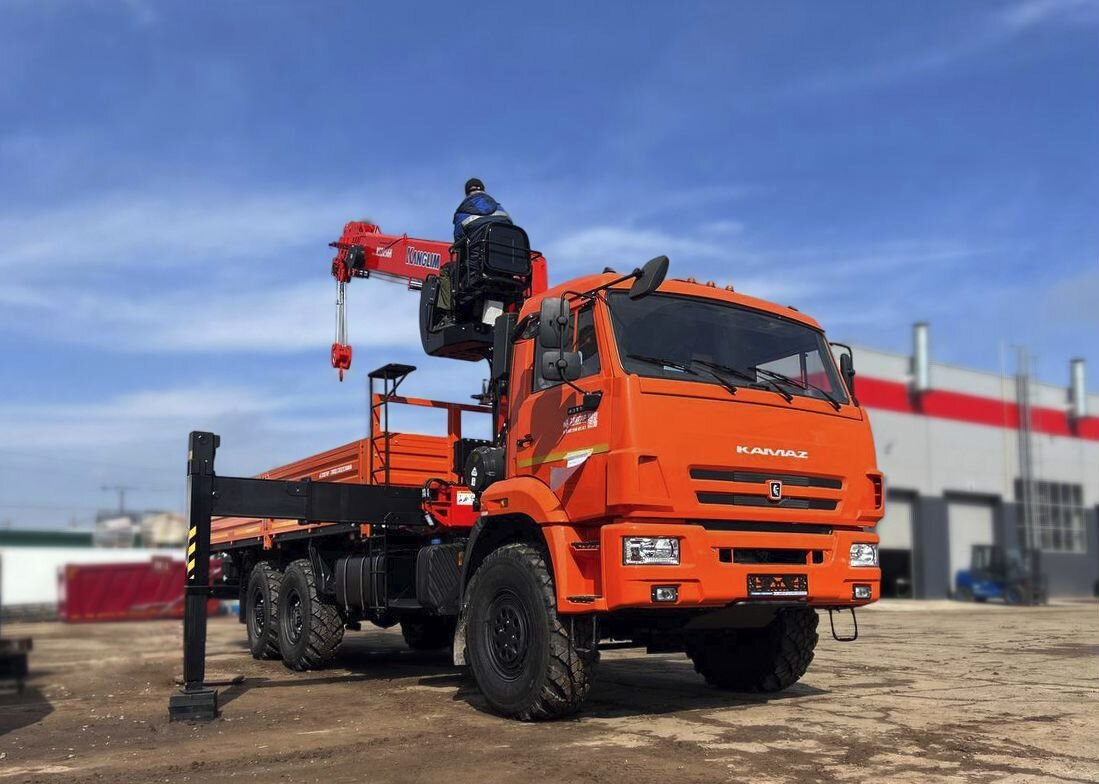 КАМАЗ 43118-50 - Грузовик бортовой/ Платформа, Автоманипулятор: фото 1 КАМАЗ 43118-50 - Грузовик бортовой/ Платформа, Автоманипулятор: фото 1