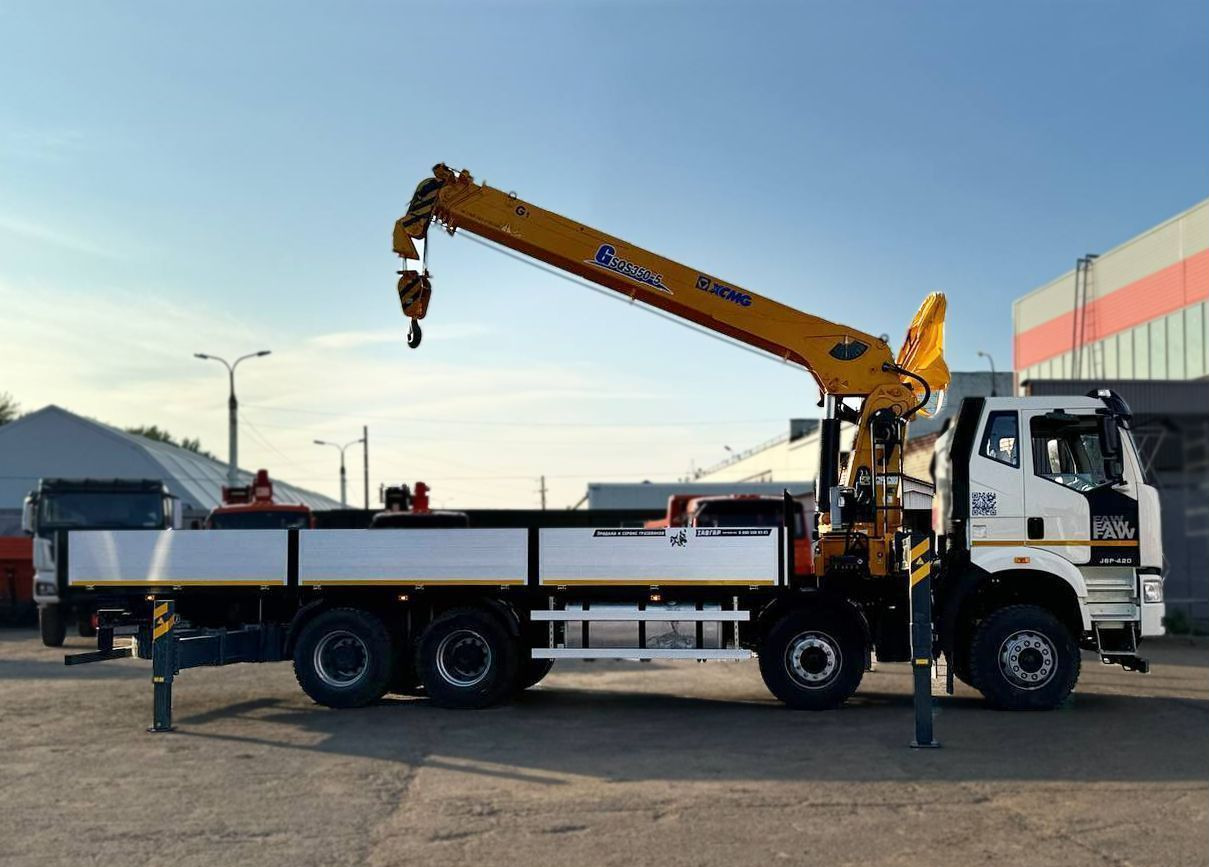 Новый Грузовик бортовой/ Платформа, Автоманипулятор FAW CA3310: фото 9