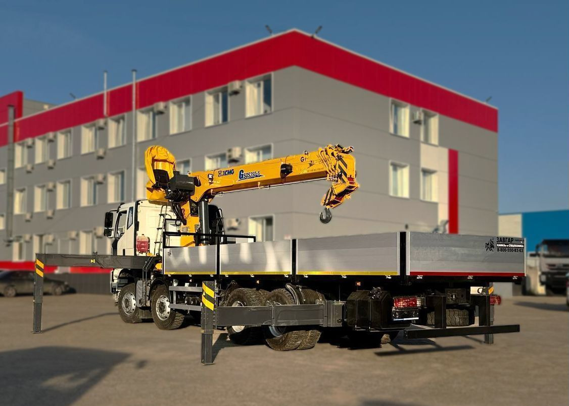 Новый Грузовик бортовой/ Платформа, Автоманипулятор FAW CA3310: фото 6