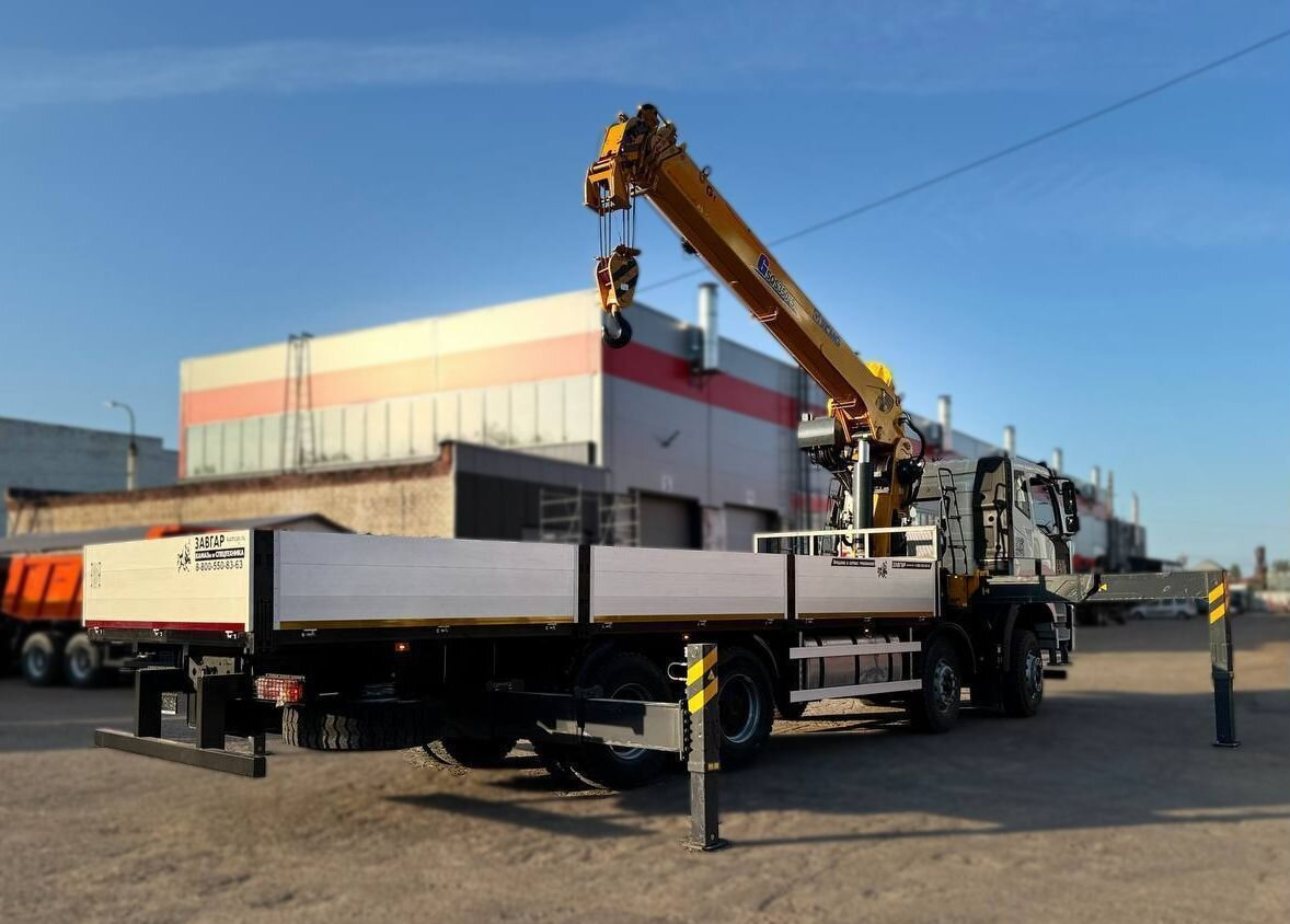 Новый Грузовик бортовой/ Платформа, Автоманипулятор FAW CA3310: фото 8