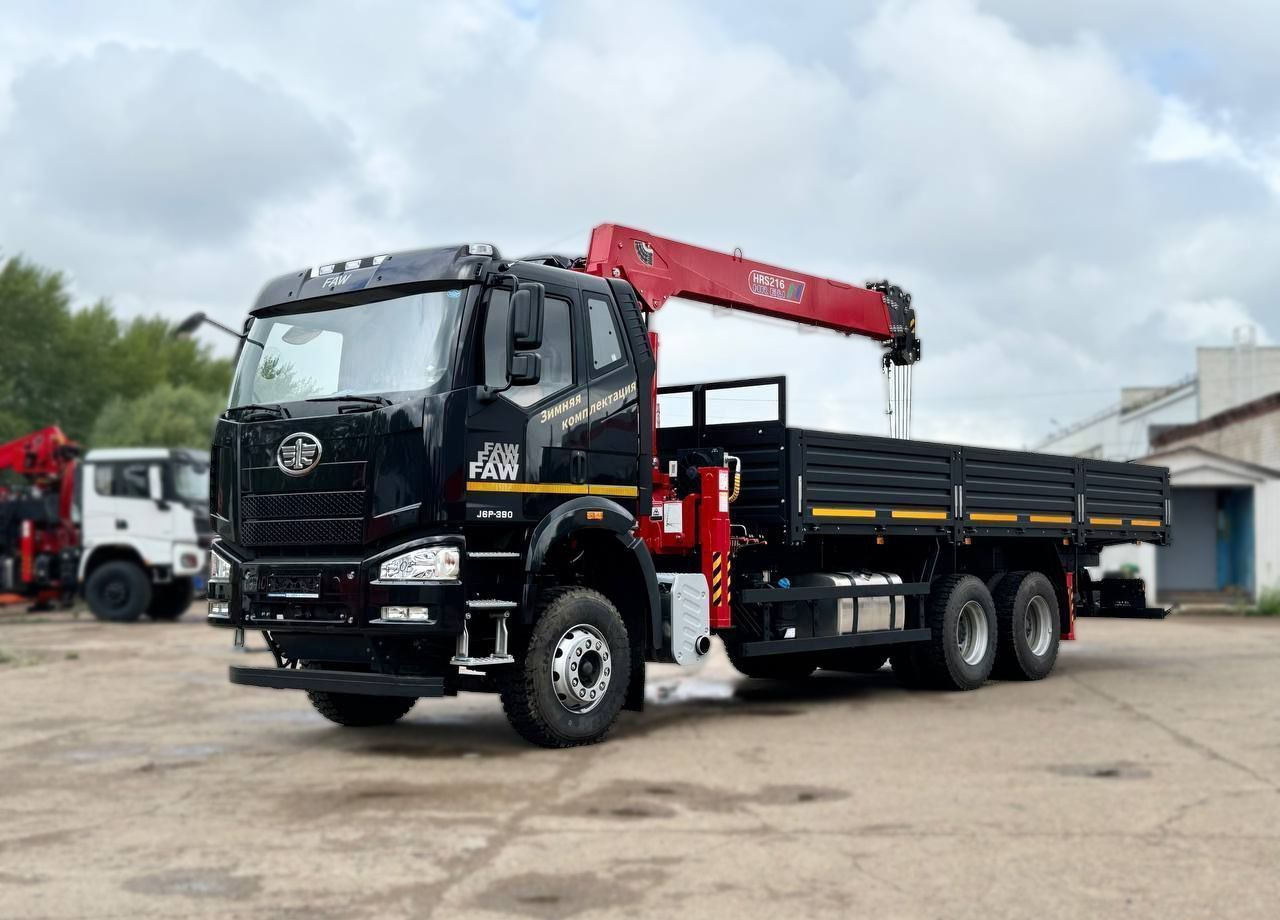 Новый Грузовик бортовой/ Платформа, Автоманипулятор FAW J6P CA3250: фото 8 Новый Грузовик бортовой/ Платформа, Автоманипулятор FAW J6P CA3250: фото 8