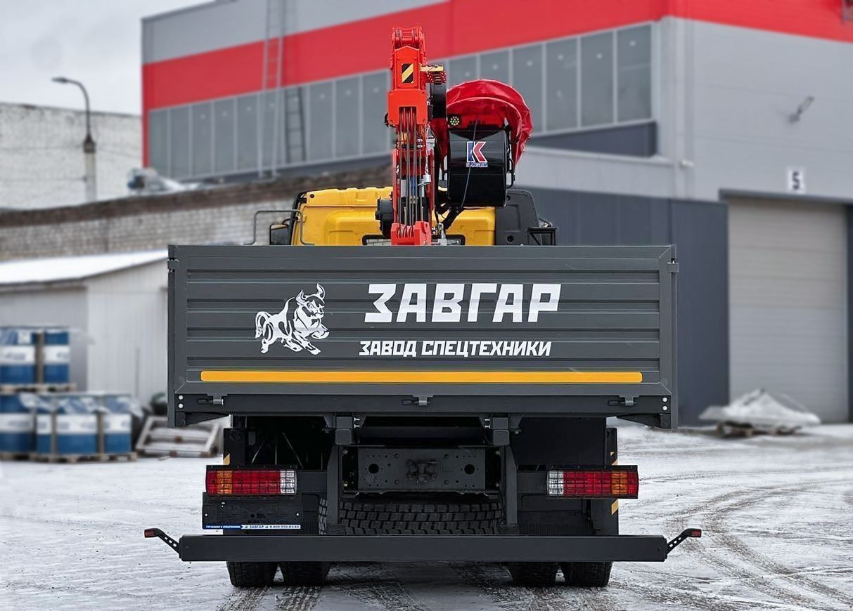 Новый Грузовик бортовой/ Платформа, Автоманипулятор FAW J6P: фото 6