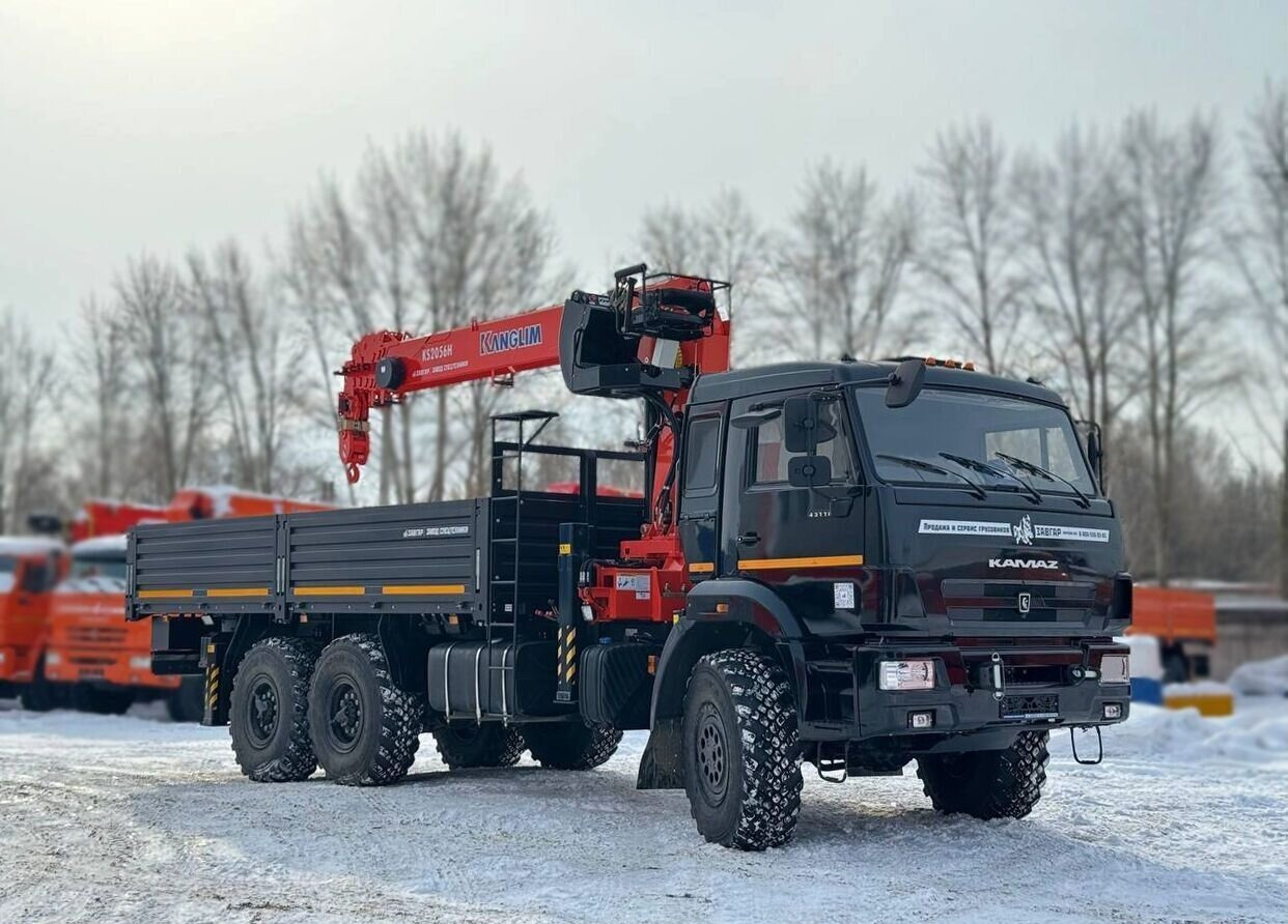 КАМАЗ 43118-50 - Грузовик бортовой/ Платформа, Автоманипулятор: фото 1 КАМАЗ 43118-50 - Грузовик бортовой/ Платформа, Автоманипулятор: фото 1