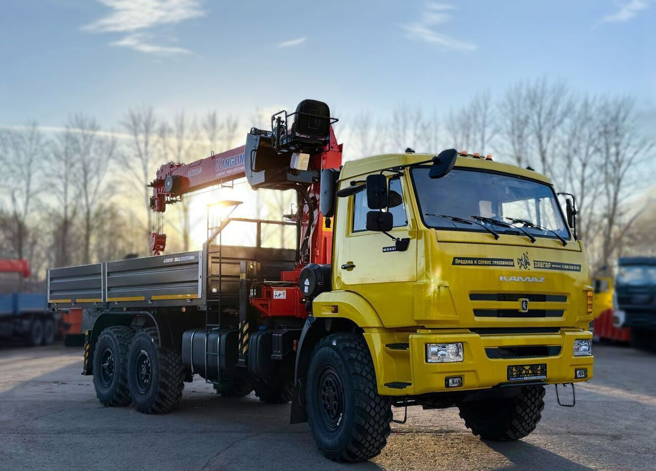 КАМАЗ 43118-50 - Грузовик бортовой/ Платформа, Автоманипулятор: фото 1 КАМАЗ 43118-50 - Грузовик бортовой/ Платформа, Автоманипулятор: фото 1