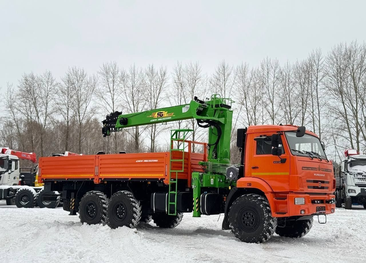 КАМАЗ 43118-50 - Грузовик бортовой/ Платформа, Автоманипулятор: фото 3 КАМАЗ 43118-50 - Грузовик бортовой/ Платформа, Автоманипулятор: фото 3