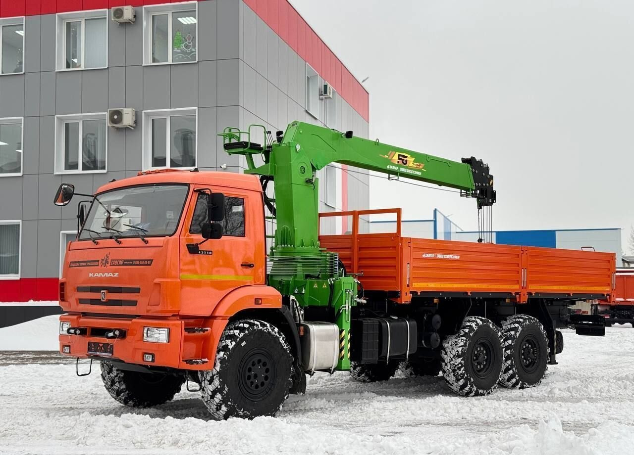 КАМАЗ 43118-50 - Грузовик бортовой/ Платформа, Автоманипулятор: фото 1 КАМАЗ 43118-50 - Грузовик бортовой/ Платформа, Автоманипулятор: фото 1