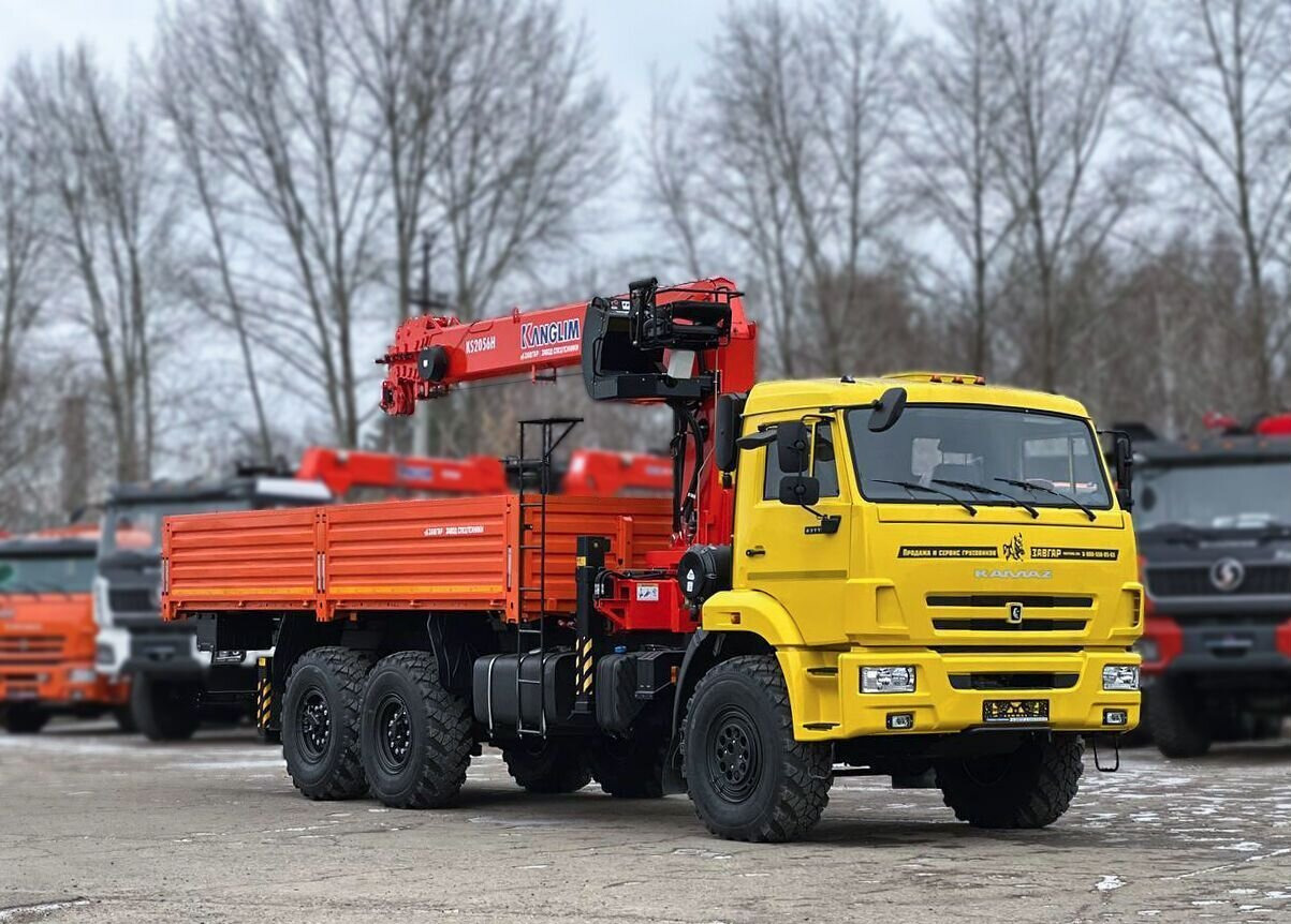 КАМАЗ 43118-50 - Грузовик бортовой/ Платформа, Автоманипулятор: фото 1 КАМАЗ 43118-50 - Грузовик бортовой/ Платформа, Автоманипулятор: фото 1