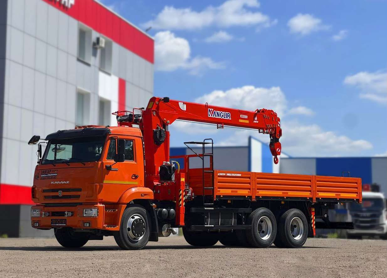 КАМАЗ 65115 - Грузовик бортовой/ Платформа, Автоманипулятор: фото 4 КАМАЗ 65115 - Грузовик бортовой/ Платформа, Автоманипулятор: фото 4