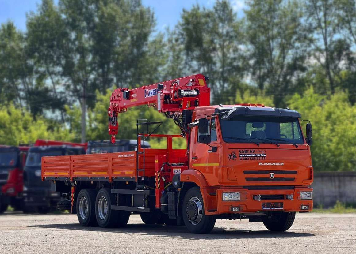 КАМАЗ 65115 - Грузовик бортовой/ Платформа, Автоманипулятор: фото 1 КАМАЗ 65115 - Грузовик бортовой/ Платформа, Автоманипулятор: фото 1