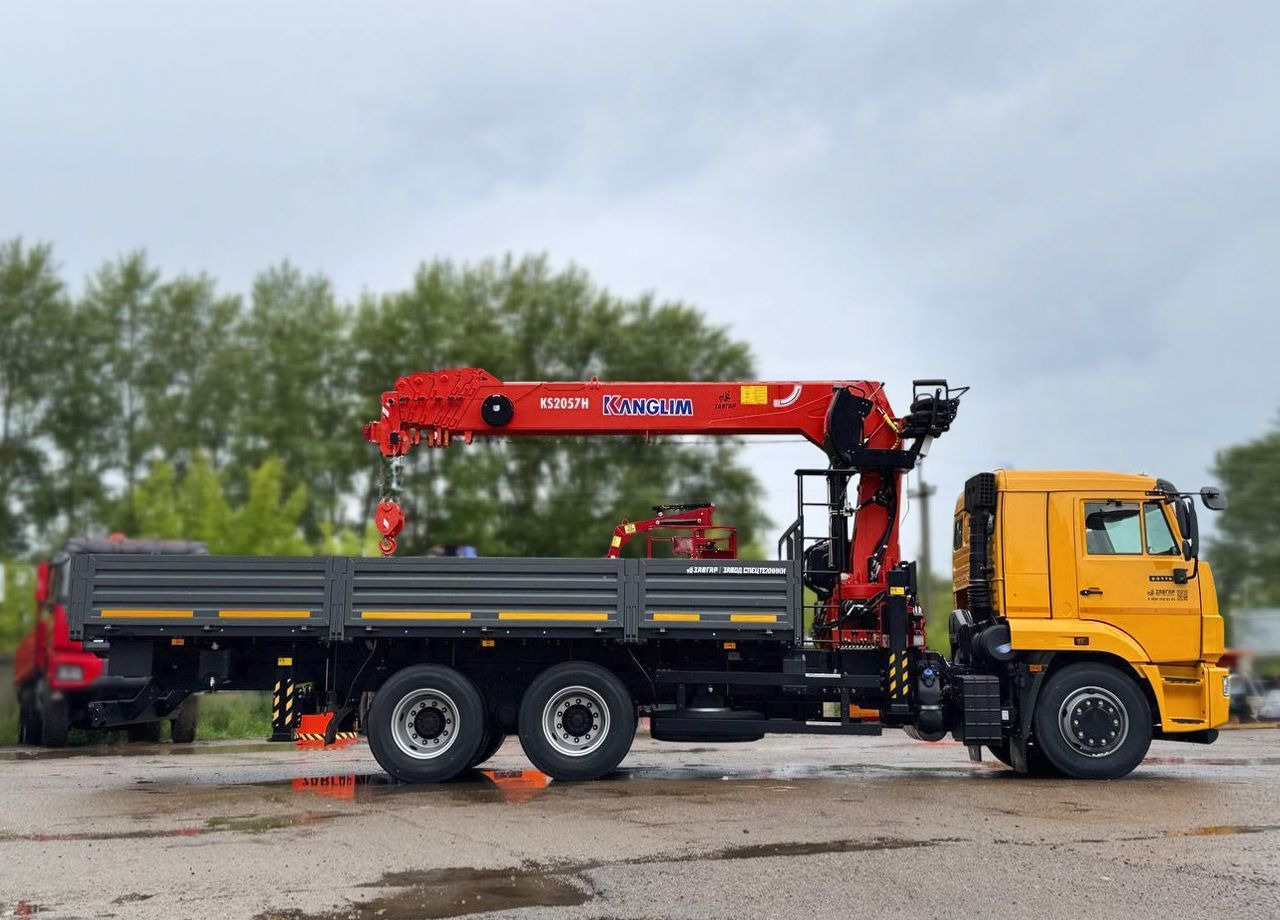 Новый Грузовик бортовой/ Платформа, Автоманипулятор КАМАЗ 65115: фото 6