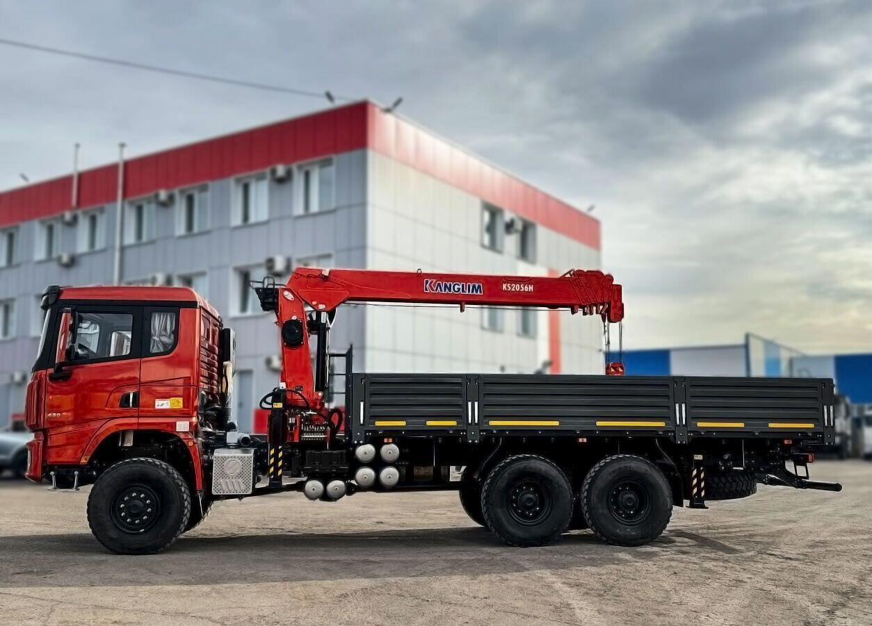 Новый Грузовик бортовой/ Платформа, Автоманипулятор Shacman X3000: фото 8