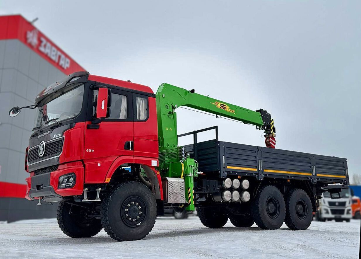 Shacman X3000 - Грузовик бортовой/ Платформа, Автоманипулятор: фото 1 Shacman X3000 - Грузовик бортовой/ Платформа, Автоманипулятор: фото 1